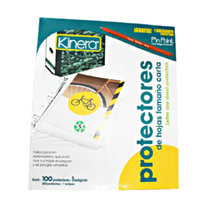 PROTECTOR DE HOJA TAMAÑO CARTA C/100
