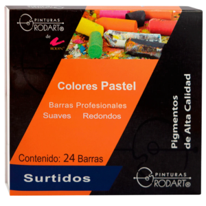 Gises Profesionales Color Pastel 24 Pzas. - Gises Rodart
