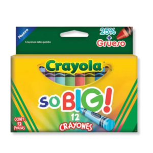 Crayola Crayones So Big 12 pzas