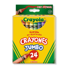 Crayola Crayones Jumbo 24pz / 12 pzas / 8 pzas