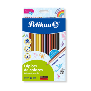 Pelikan Lápices de Colores Redondos 12 pzas / 36 pzas